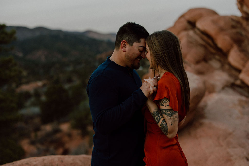 Couples photoshoot in Colorado